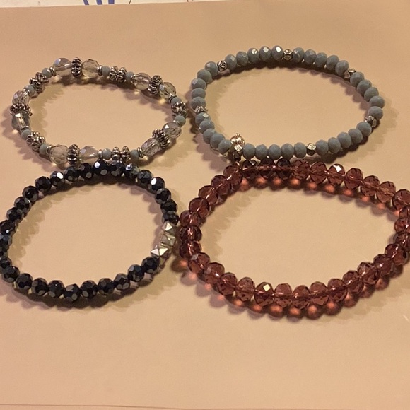 Lot of 5 elastic bracelets - Picture 1 of 6
